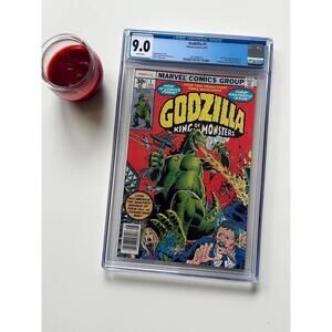 Godzilla #1 (1977) CGC 9.0 l 1st Solo Series - Key Comic Book